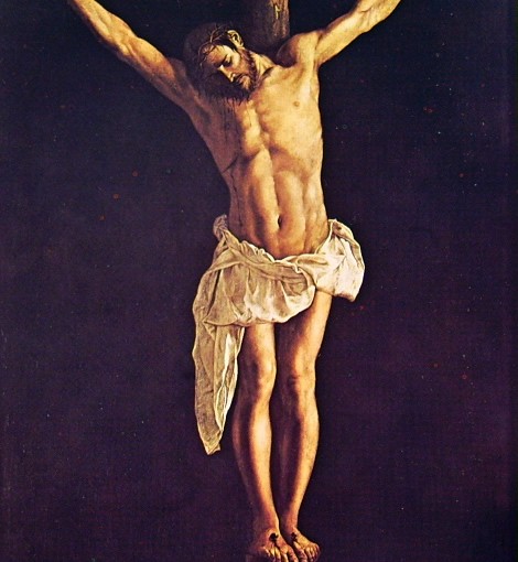 Francisco Zurbarán: Dipinti per San Pablo el Real a Siviglia - Cristo Crocefisso, cm. 290 x 168, Art Institute, Chicago.